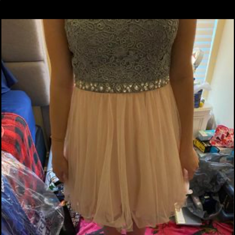 JCPenney dress strapless size 7